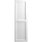 Ekena Millwork True Fit PVC Two Panel Chevron Modern Style Fixed Mount Shutters, White, 12W x 80H, PR TFP101CV12X080WH - alternate 5